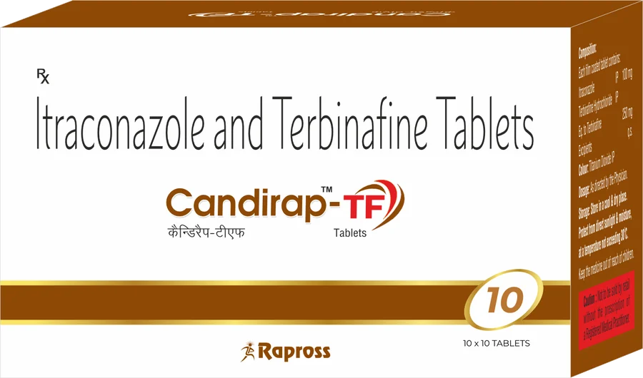 Candirap-TF: Itraconazole & Terbinafine Tablets