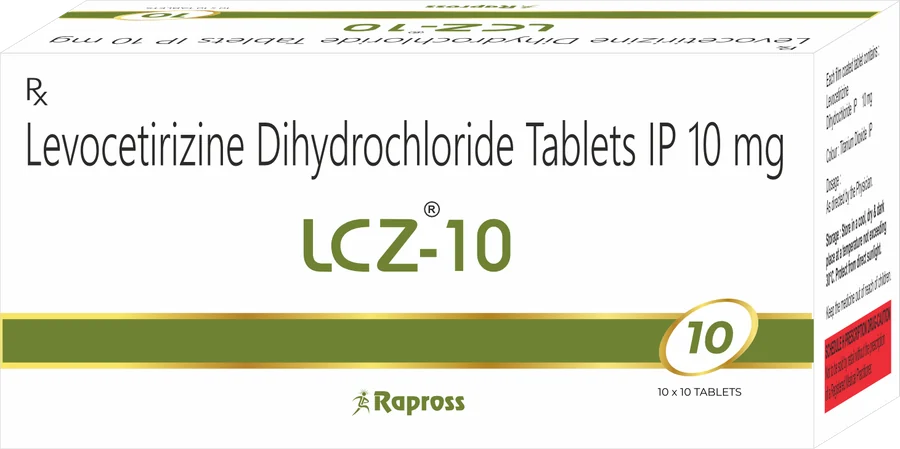LCZ-10: Levocetirizine Dihydrochloride Tablets IP 10 mg