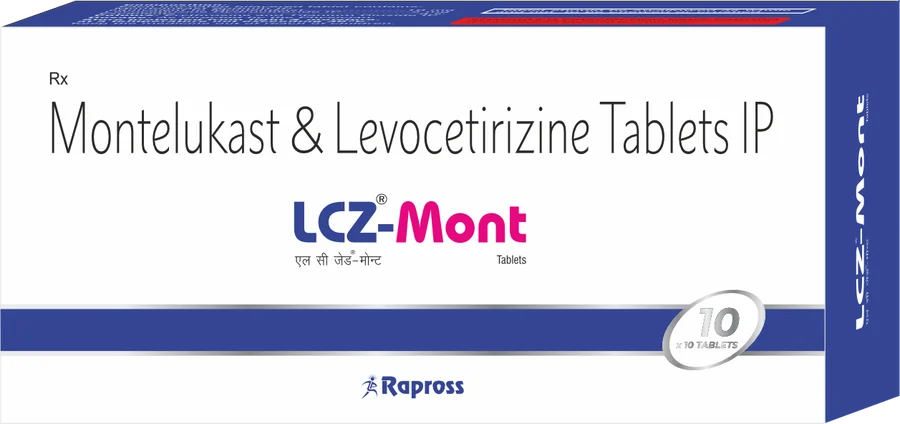 LCZ-Mont: Montelukast & Levocetirizine Tablets IP