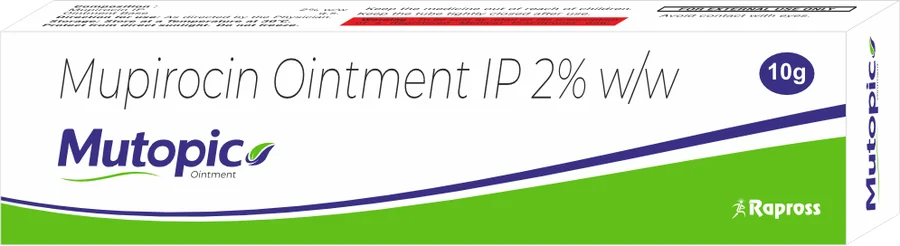 Mutopic: Mupirocin Ointment IP 2% w/w
