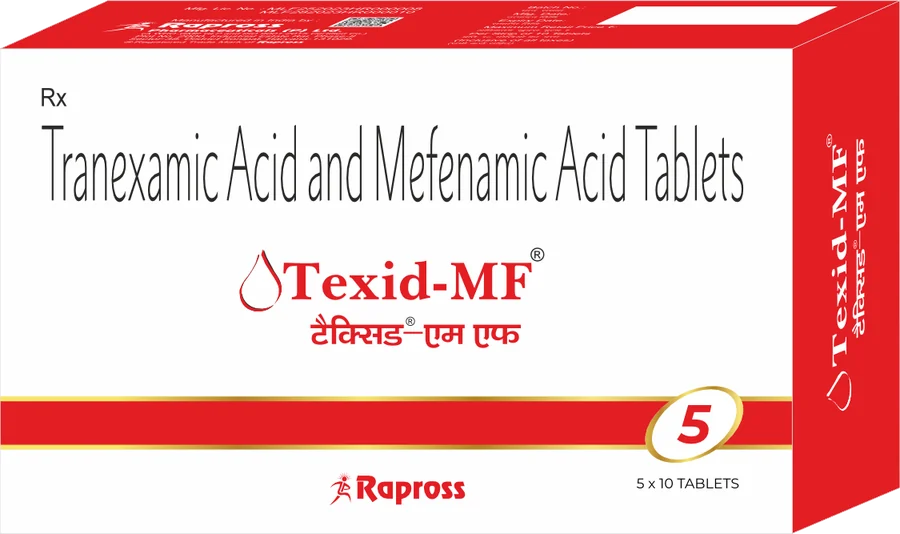 Texid-MF: Tranexamic Acid & Mefenamic Acid Tablets