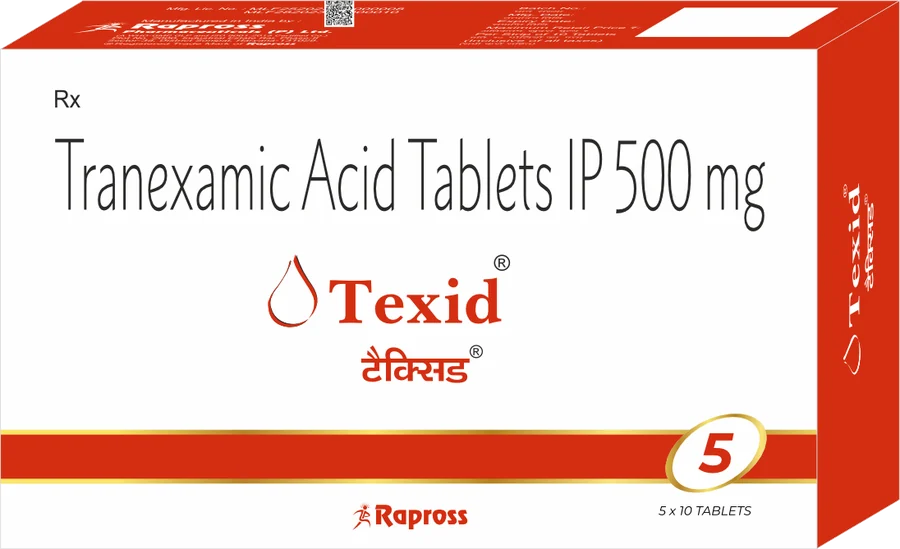 Texid: Tranexamic Acid Tablets IP 500 mg